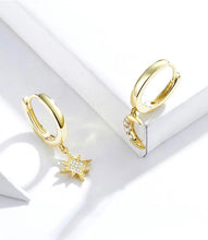 Load image into gallery viewer, Gold plated silver earrings NAMABI AMELIE
