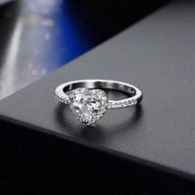 Load image into gallery viewer, NAMABI HEART silver ring
