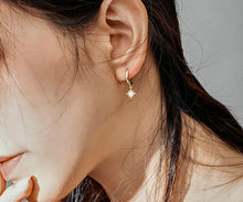 Load image into gallery viewer, Gold plated silver earrings NAMABI AMELIE
