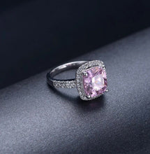 Load image into gallery viewer, NAMABI PINK LUXURY silver ring
