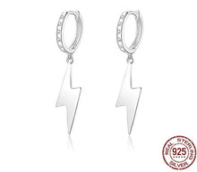 Load image into gallery viewer, NAMABI STORM silver earrings
