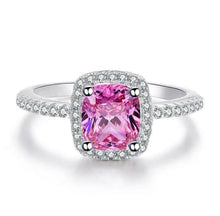 Load image into gallery viewer, NAMABI PINK LUXURY silver ring
